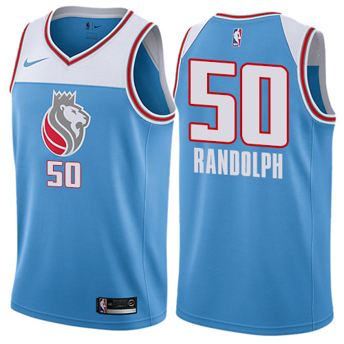 Youth Zach Randolph Swingman Blue Nike Jersey: NBA Sacramento Kings #50 City Edition
